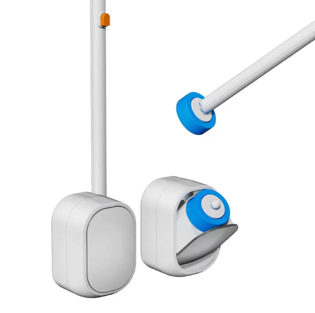 Disposable Toilet Brush Kit