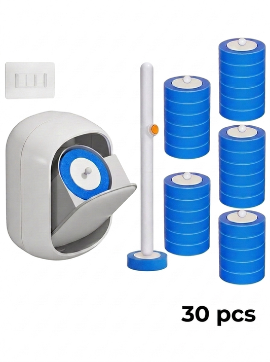 Disposable Toilet Brush Kit