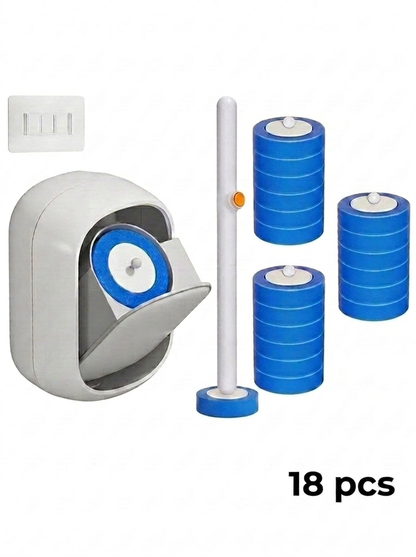 Disposable Toilet Brush Kit