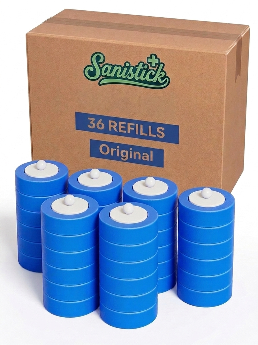 Disposable Toilet Brush Kit
