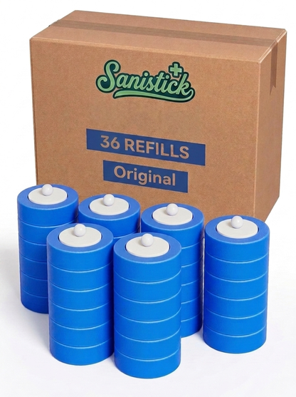 Disposable Toilet Brush Kit